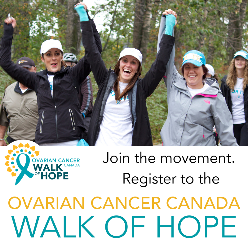 Ovarian Cancer Canada Walk of Hope Saskatoon Logo