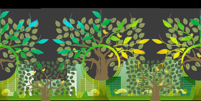 The urban forest and climate change Logo