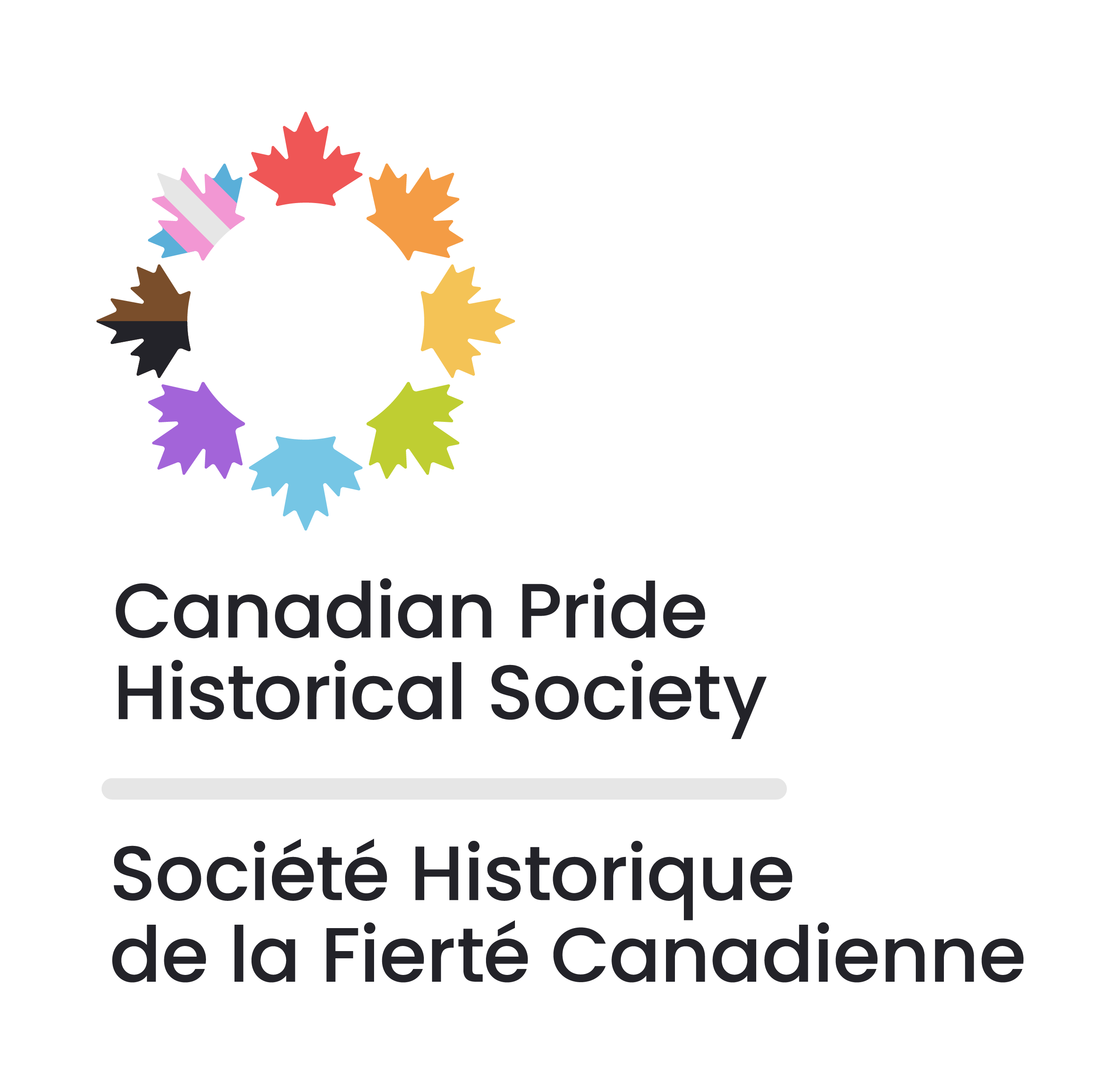 Canadian Pride Historical Society Logo