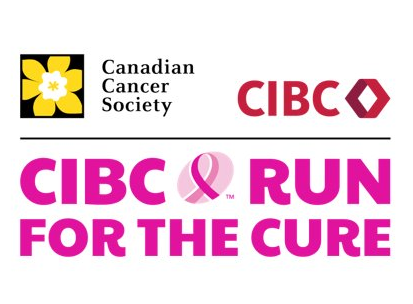 Canadian Cancer Society CIBC Run for the Cure - Saskatoon Logo